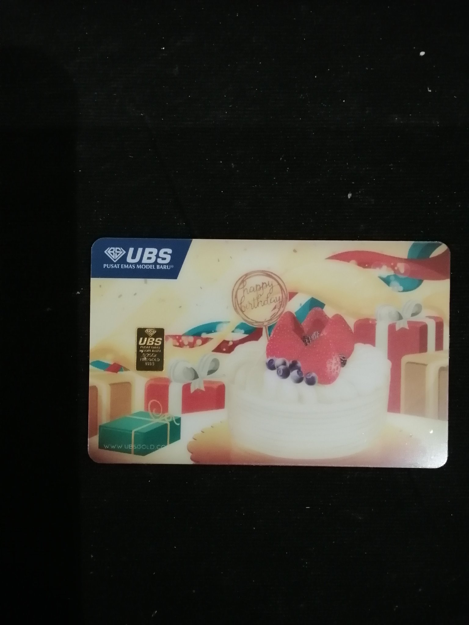 UBS HAPPY BIRTHDAY