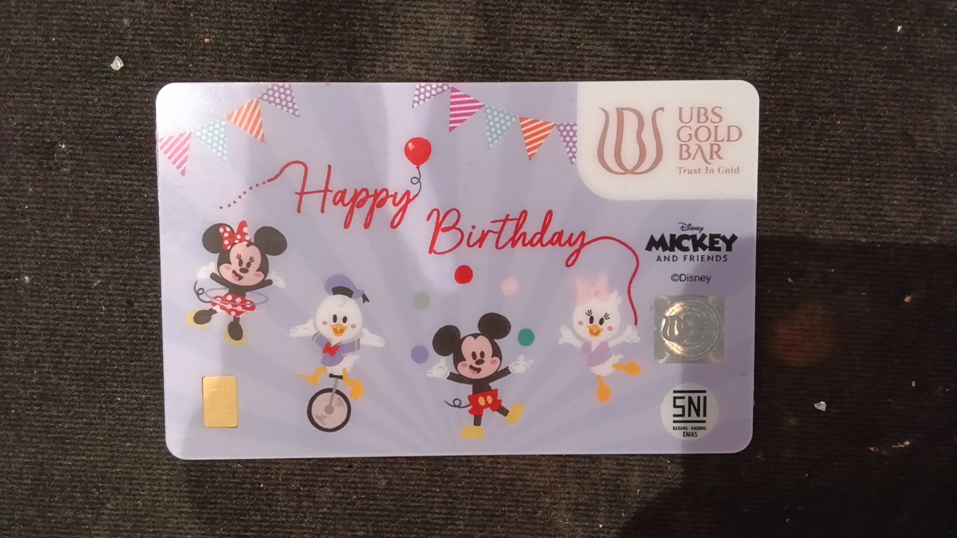 UBS HAPPY BIRTHDAY MICKEY