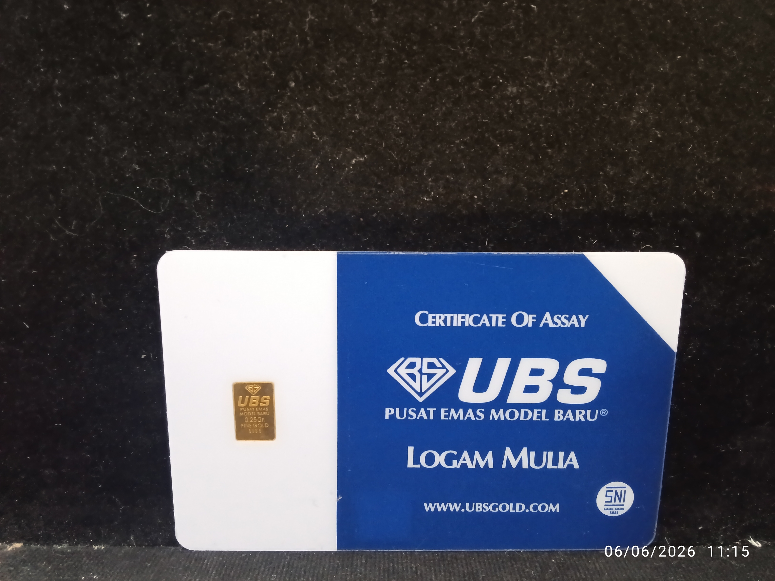 UBS GOLD