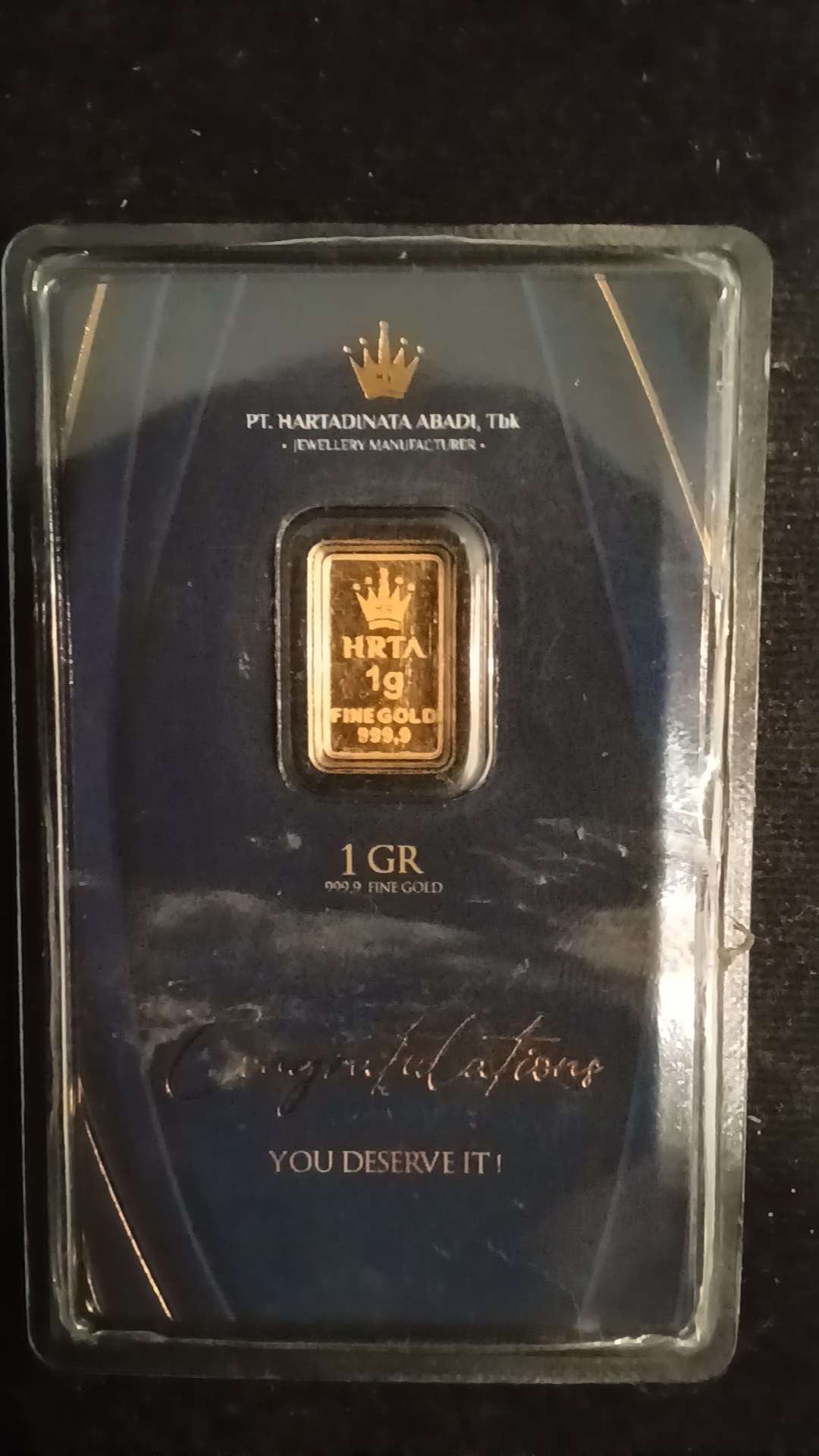 EMASKU CONGRATULATIONS FINE GOLD