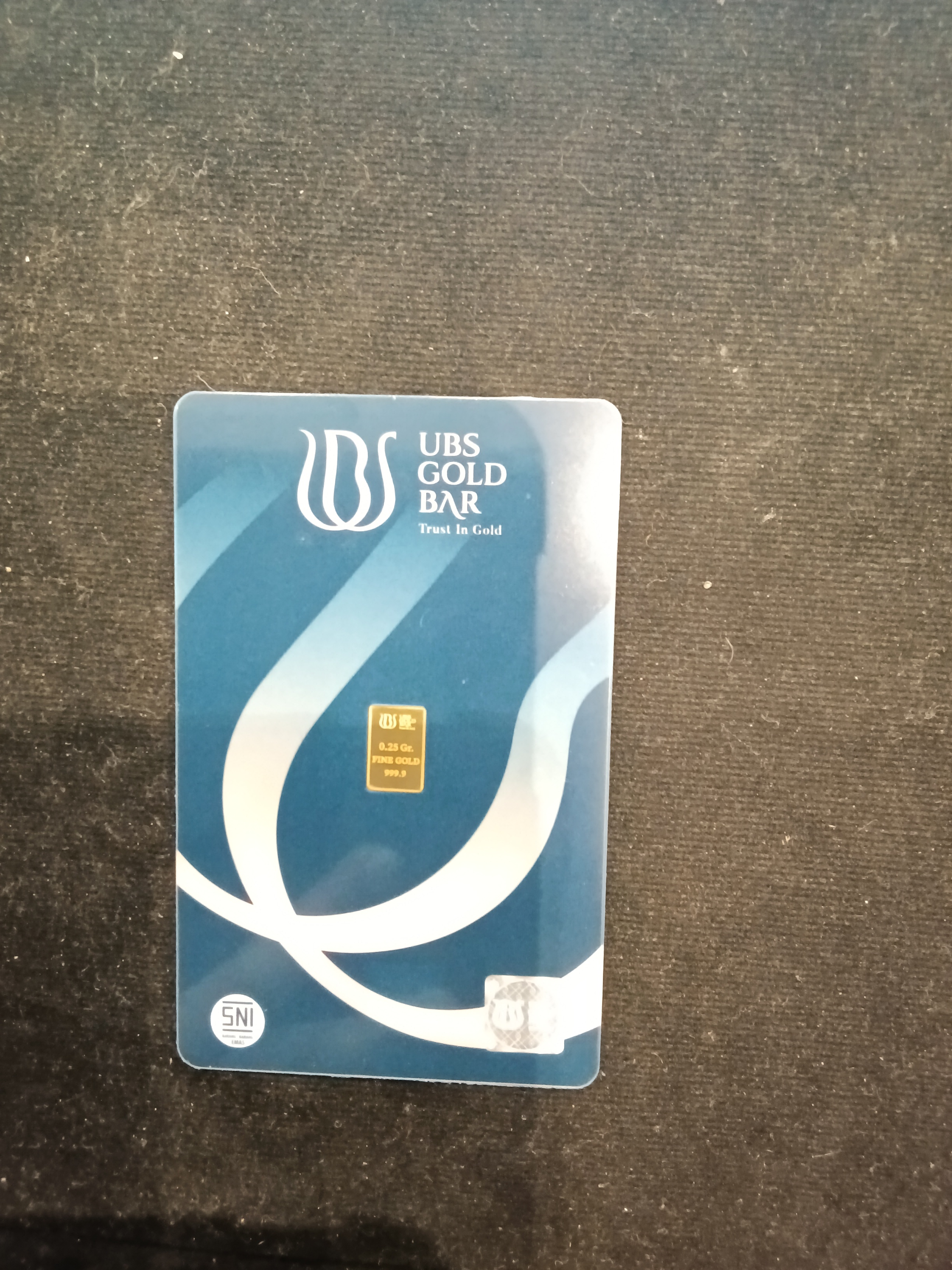 UBS GOLD BAR